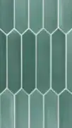 Equipe Lanse Настенная керамическая плитка Viridian 5x25 глазурованный матовый