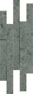 Italon Керамический гранит Genesis Декор Grey Brick 3D 28x78 натуральный