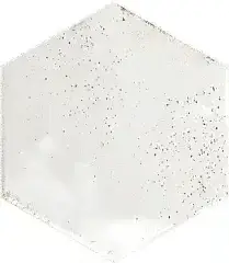 White Hex Glossy