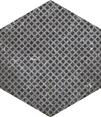 Hexagon Melange Black (6 Вариантов Паттерна)