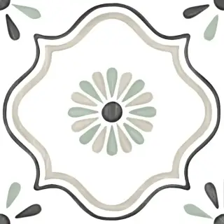 HARMONY TANGER SAND FLOWER 12.3х12.3 Q-39