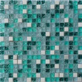 Мозаика Glass & Stone GS095B комбинированная  (чип15x15) ZZ |30х30