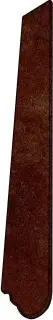 Tapa Peldano Redonda Urban Caoba izda (Left) ZZ 3.6x33
