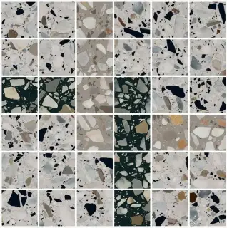 Декор Бричиола 1 мозаичный лаппатированный XX 30x30