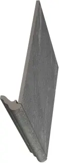 Ступень фронтальная Бореале серый тёмный |30x30