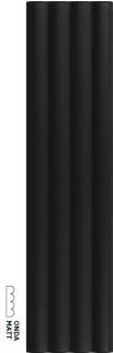 Плитка керамическая настенная 28521 COSTA NOVA ONDA Black Matt 5x20 см