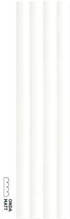 Плитка керамическая настенная 28522 COSTA NOVA ONDA White Matt 5x20 см
