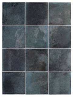 Плитка керамическая настенная 30012 HANOI Blue Night 10x10 см