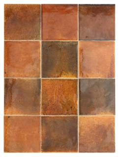 Плитка керамическая настенная 30018 HANOI Burnt Red 10x10 см (98 кор./палл.)