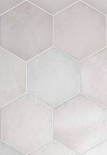 Плитка керамическая напольная 24950 HERITAGE HEXÁGONO Snow 17,5х20 см