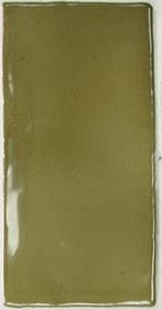 Плитка керамическая настенная 26908 MANACOR Basil Green 7,5х15 см