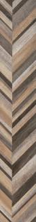 Гранит керамический 58611N JUST COLOR DECORI CHEVRON MIX Warm 20x120 см