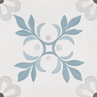 Гранит керамический 36518 SIROCCO BLUE GARDEN 22,3х22,3х0,9 см