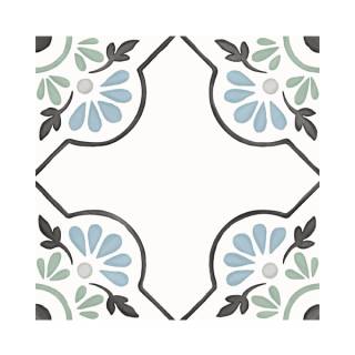 Гранит керамический 31079 TANGER Blue Petals 12,3x12,3 см