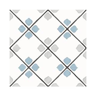 Гранит керамический 31083 TANGER Silver Rhomb 12,3x12,3 см