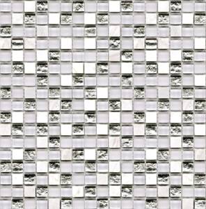 Мозаика из натурального камня и стекла ETERNITY White (1,5х1,5) 29,7х29,7 см