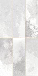 Плитка керамическая настенная FS TRADITION BRICK Silver 20x40x1,03 см