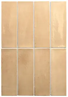 Equipe Miyako Керамогранит Golden ochre gloss 5x15 глазурованный глянцевый