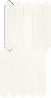 Плитка APE Ceramica Switch Off White Matt n126524 4.3x24.3