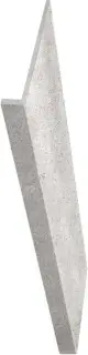 Peldano Recto Urban Blanco Anti Slip |119.7x31.5x14
