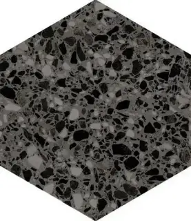 DNA Terrazzo Керамогранит Graphite 32x36.8 натуральный