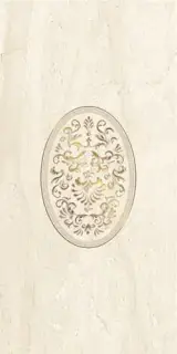 Керамическая плитка Олимпия искусство кремовый / Декор 31.5*63 Olimpia d'arte crema