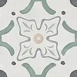 Керамогранит Peronda Sirocco Green Flower 9 36155 22.3x22.3