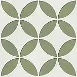 Керамогранит Peronda Mayari Green Petals LT 37798 22.3x22.3