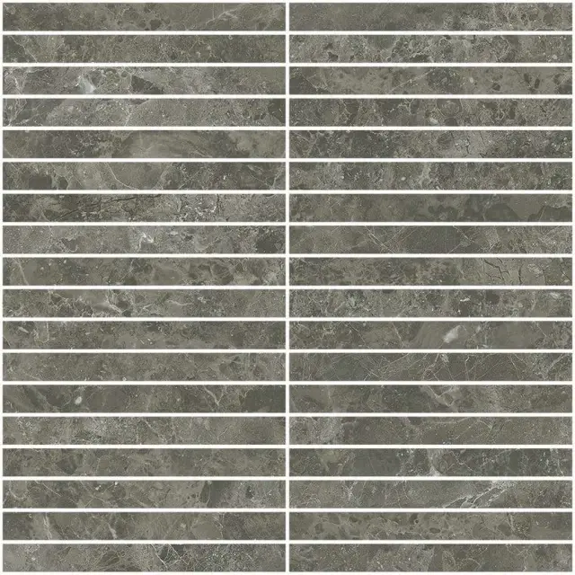 Da Vinci Brown Mosaico Strip 30x30