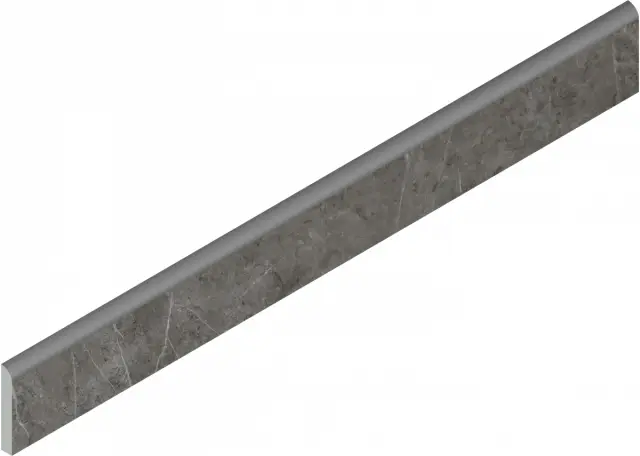 Charme Evo Antracite Battiscopa Nat 7.2x60