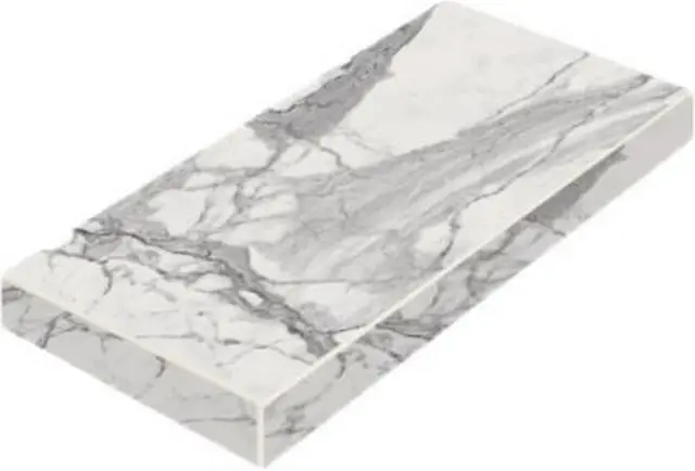 Charme Evo Statuario Scalino Nat 33х60 Ang.Sx Уг.Лев.