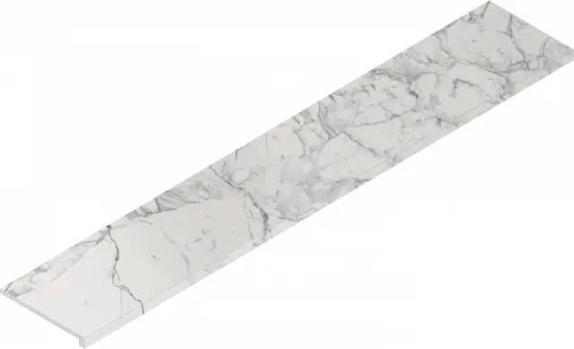 Charme Evo Statuario Scalino Nat 33х160 Ang.Dx Уг.Прав.