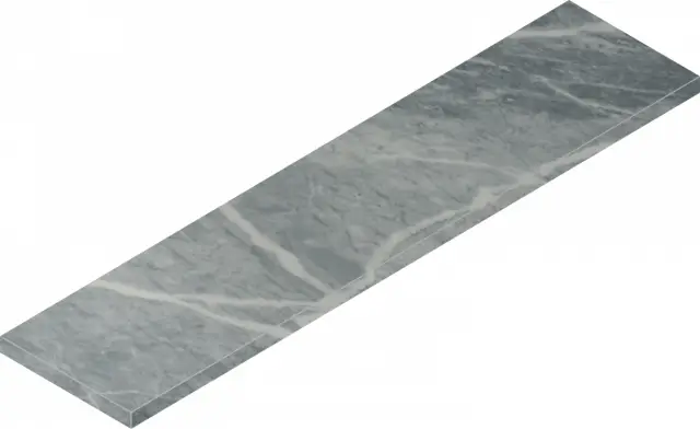 Charme Extra Atlantic Scalino Frontale Nat 33х120 Ang.Sx Левая