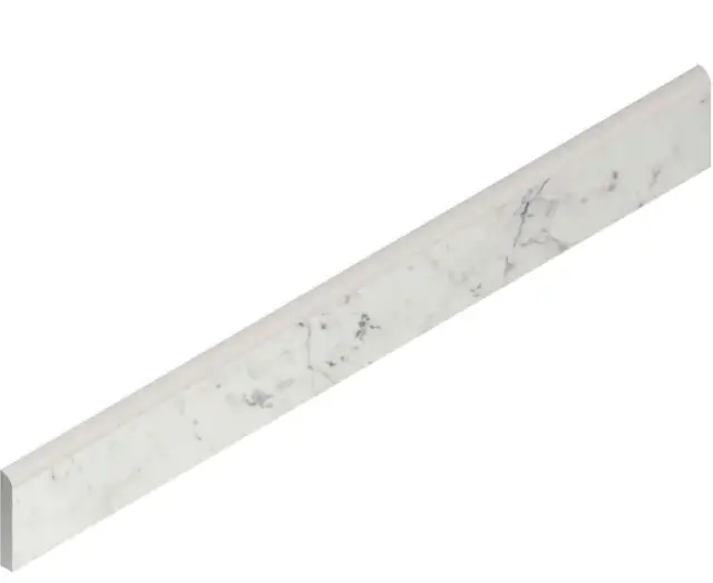 Charme Extra Carrara 7.2x60 Battiscopa Lux