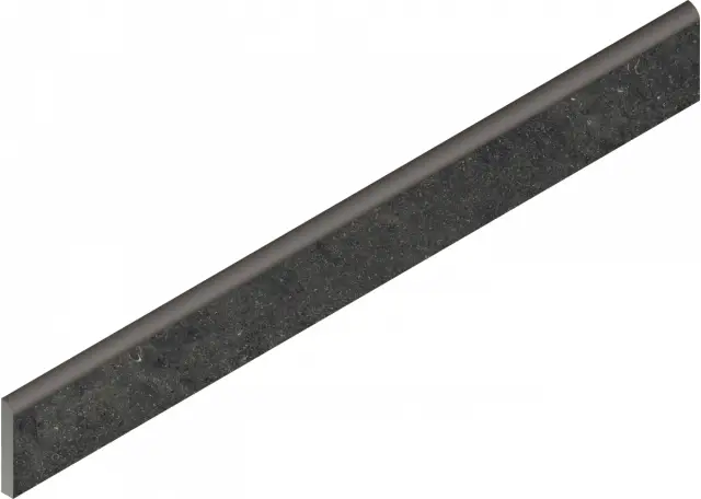Room Stone Black Battiscopa Cer 7.2x60
