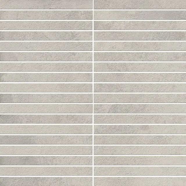 Millennium Silver Mosaico Strip Nat 30x30