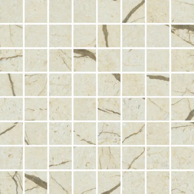Charme Deluxe Cream River Lux Mosaico 3.5x3.5 29.2x29.2