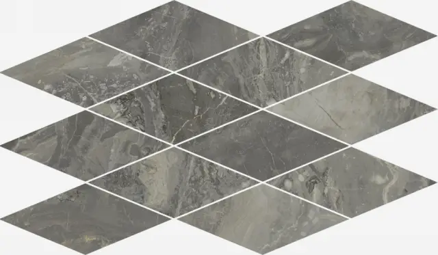 Charme Deluxe Grigio Orobico Mosaico Diamond Lux 28x48