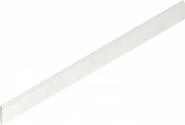 Charme Deluxe Bianco Michelangelo Battiscopa Nat 7.2x80