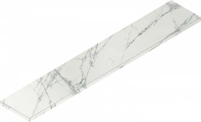 Charme Deluxe Invisible White Scalino Ang Sx (Угл Лев) Nat 33x160