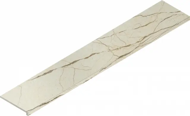 Charme Deluxe Cream River Scalino Front Nat 33x160