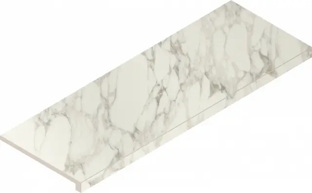 Charme Deluxe Arabescato White Scalino Front Nat 33x80