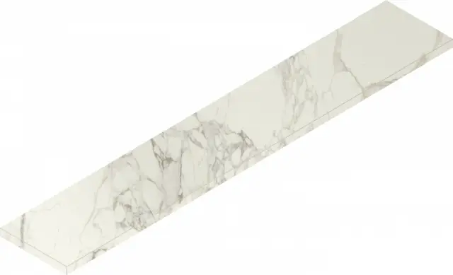 Charme Deluxe Arabescato White Scalino Ang Sx (Угл Лев) Nat 33x160