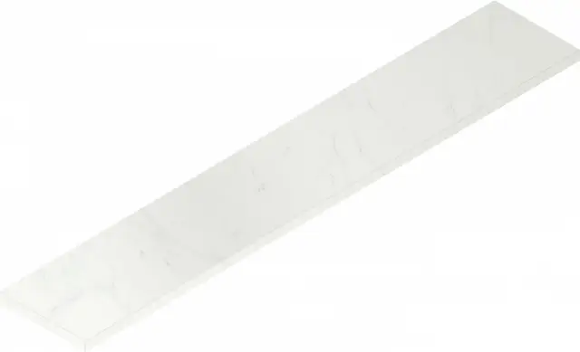 Charme Deluxe Bianco Michelangelo Scalino Ang Sx (Угл Лев) Nat 33x160
