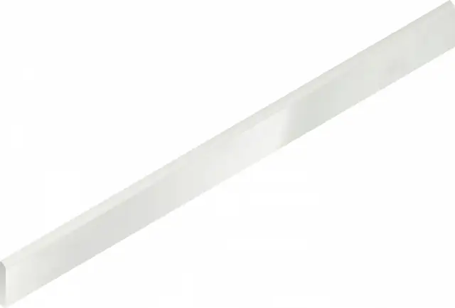 Charme Deluxe Bianco Michelangelo Battiscopa Lux 7.2x80