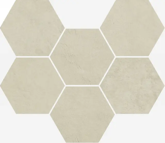 Terraviva Moon Mosaico Hexagon Nat 25x29