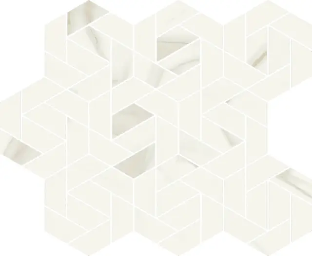 Metropolis Calacatta Gold Mosaico Icon Nat 28.6x34.7