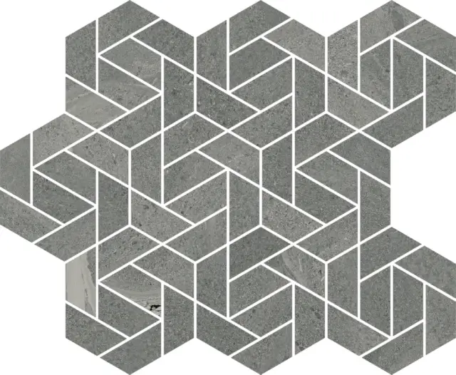 Metropolis Graphite Dark Mosaico Icon Nat 28.6x34.7