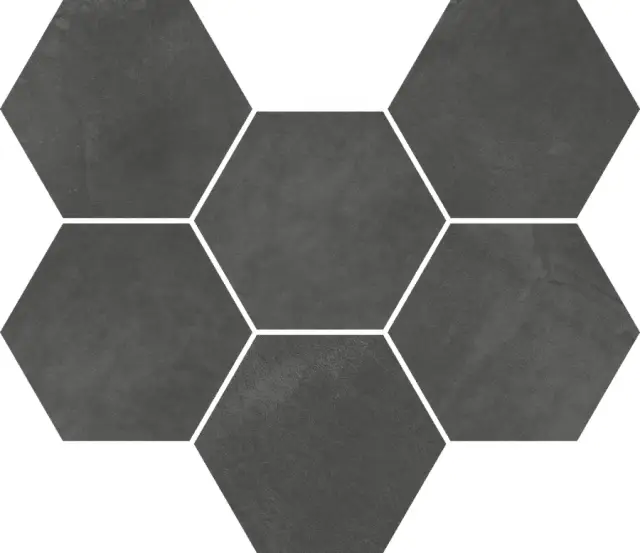 Continuum Petrol Mosaico Hexagon 25x29