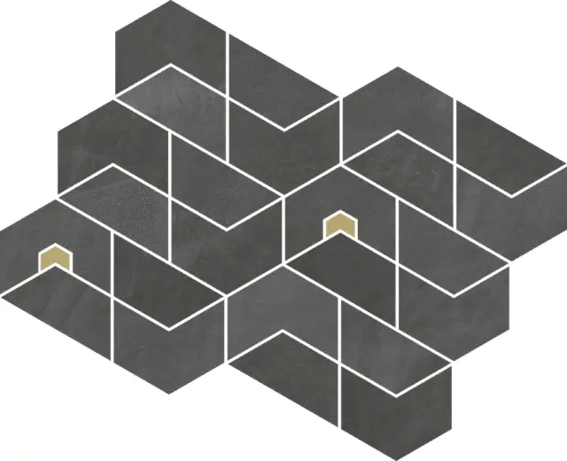 Continuum Petrol Mosaico Jewel 31.1x38.2